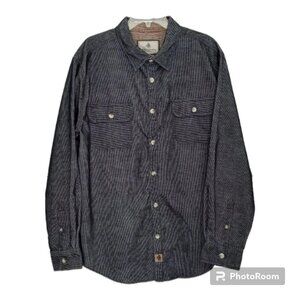 Legendary Whitetails Shirt Mens XL Camp Long Sleeve Gorpcore Hiking Corduroy Dad